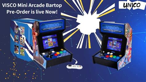 Visco Mini Arcade Bartop Unico Youtube