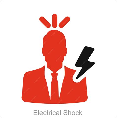 Premium Vector | Electrical shock