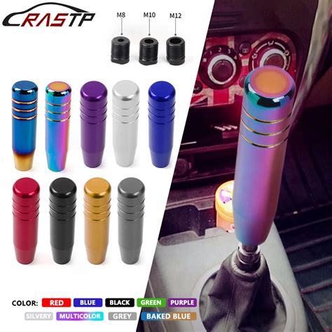 RASTP Free Shipping Aluminum 13cm Gear Shift Knob JDM Style Extended