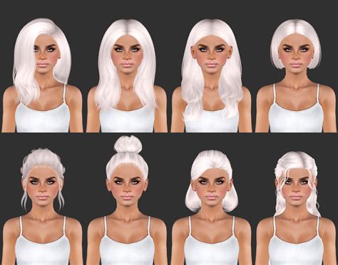 Plumblobs All Hairs Are Available For Eris Sims 3 CC Finds