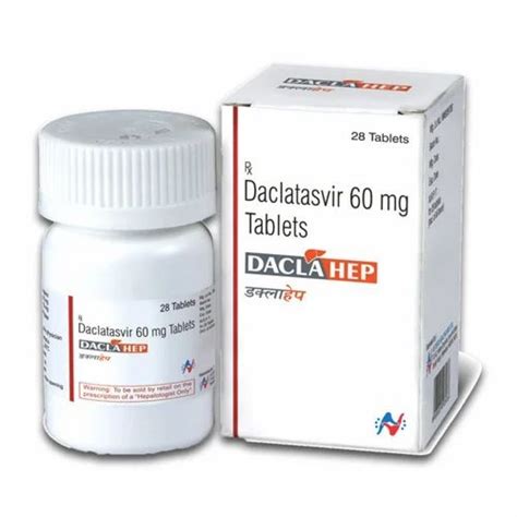 Daclatasvir Daclahep Mg Tablet At Rs Bottle In Nagpur Id