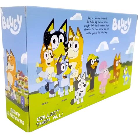 Bluey I Bingo Zestaw Figurek Sztuki Figurka Z Bajki Rodzinka