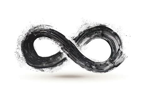 abstract infinity symbol painting  photo illustration rawpixel