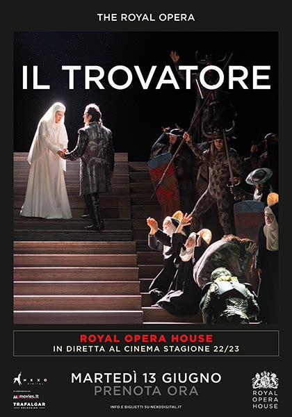 Poster Royal Opera House Il Trovatore