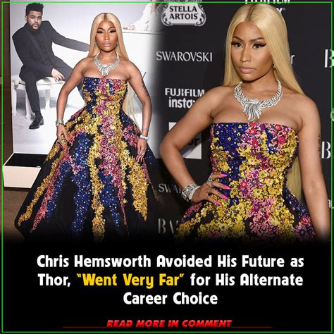 Nicki Minaj Stuns In Glittering Gown At Nyfw Harpers Bazaar Party