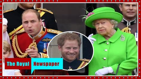 Prince William Snapped At By Queen As Harry Watches On In Resurfaced