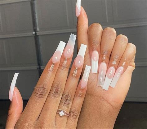 Seducing With Chocky White Long Nails For Every Occasion