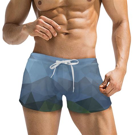 Mens Swim Trunks With Zipper Pocket Model L71