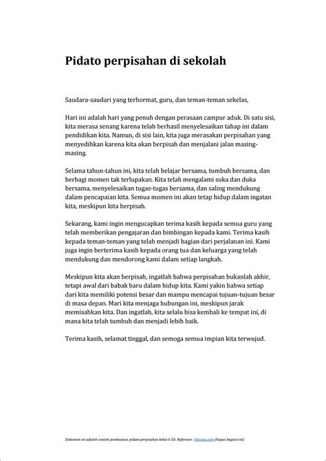15+ Contoh Pidato Perpisahan Berbagai Tema