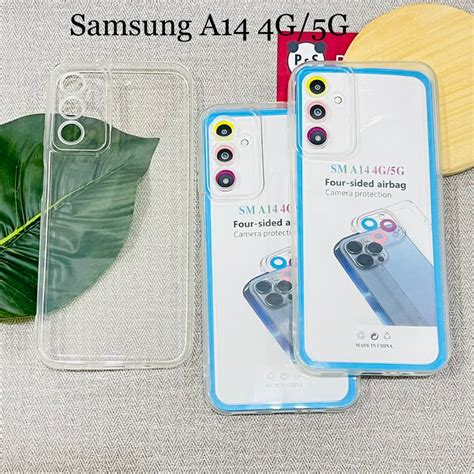 Jual Case AIRBAG Samsung A14 4G 5G Softcase Camera Protection Casing