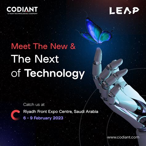 Codiant To Participate In Biggest Tech Event Leap In Saudi