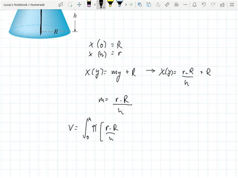 Solved A Frustum Of A Right Circular Cone With Height H Lower Base