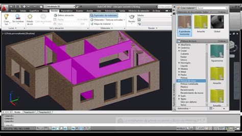 Aplicar Materiales Distintos A Dos Caras Del Mismo Objeto Autocad 3D