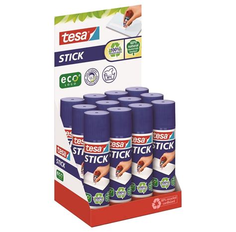 Tesa Glue Stick Ecologo G Limsticka G Icke Permanent Billig