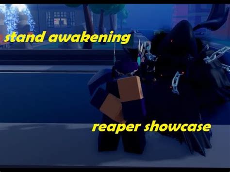 Roblox Stand Awakening Reaper Showcase YouTube