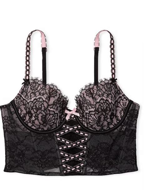 Dream Angels Lightly Lined Heritage Ribbon Slot Bra Top By Victoria