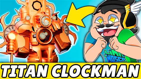 O TITAN CLOCKMAN CONSEGUE PARAR O TEMPO ISSO VAI MUDAR MUITA COISA