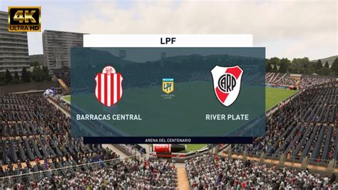 Barracas Central Vs River Plate Fifa Gameplay Lpf Youtube