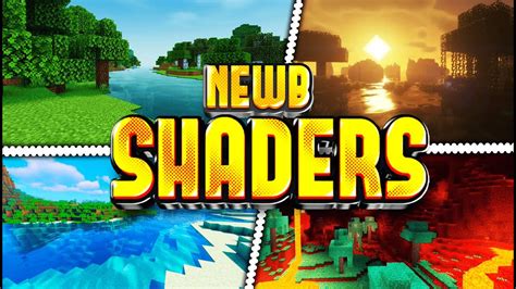 Newb Shader Mcpe Shaders Para Minecraft Bedrock Pe Youtube