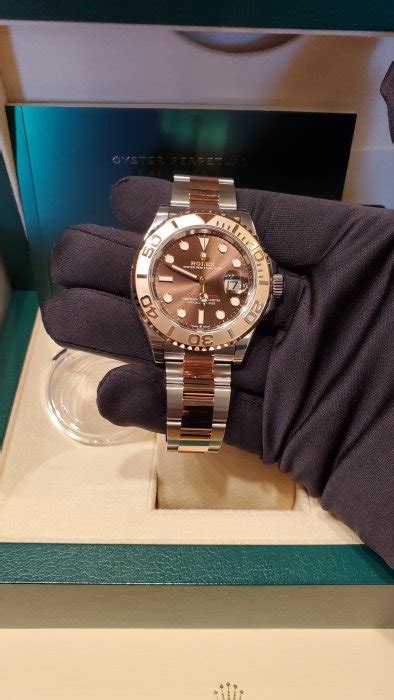 【已交流】 Rolex 勞力士 126621 Yacht Master 巧克力 遊艇40mm 玫瑰半金 2021 11 Yahoo奇摩拍賣