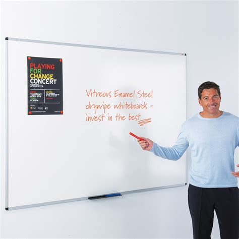 Writeon Vitreous Enamel Steel Whiteboard 1200 X 1800mm Whiteboard Shop Uk