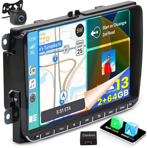 Hikity Gb Android Autoradio F R Vw Golf Tiguan Touran Passat