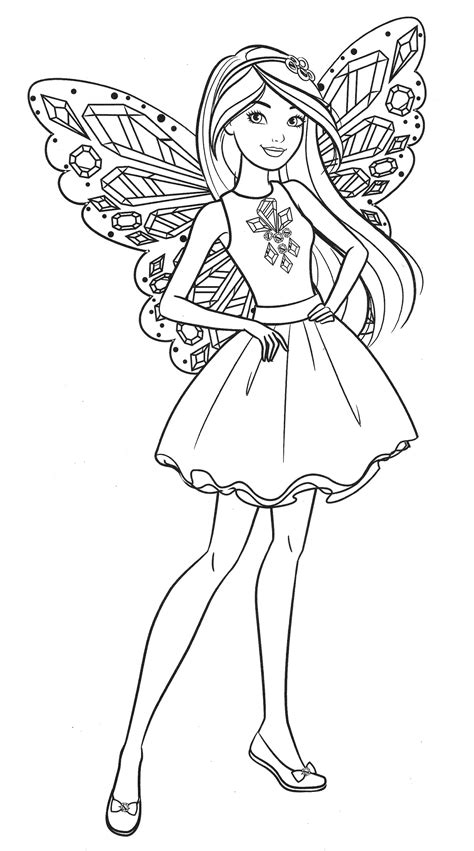 Desenhos Para Colorir Da Barbie Fada Fairy Coloring Pages Barbie Porn