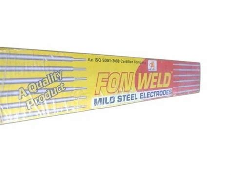 Mild Steel 25 Mm X 450 Mm Fon Weld Welding Rods At Rs 450box In Bengaluru Id 25236737012