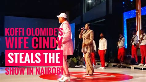 Koffi Olomide S Wife Cindy Steals The Show As They Perform Together