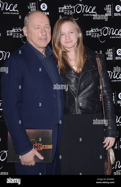 London Uk Mark Knopfler And Daughter Isabella At Once The Musical