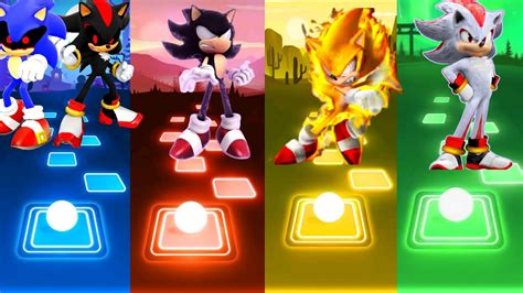 Sonic Shadow Exe Dark Sonic Fleethway Super Sonic Silver Shadow