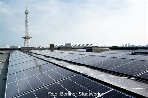 Berliner Stadtwerke 8 MW Neue Solar Leistung Im Jahr 2023 Solarserver