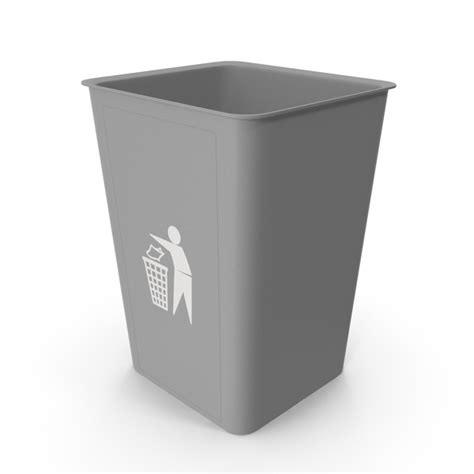 Grey Trash Bin Png Images And Psds For Download Pixelsquid S123465312