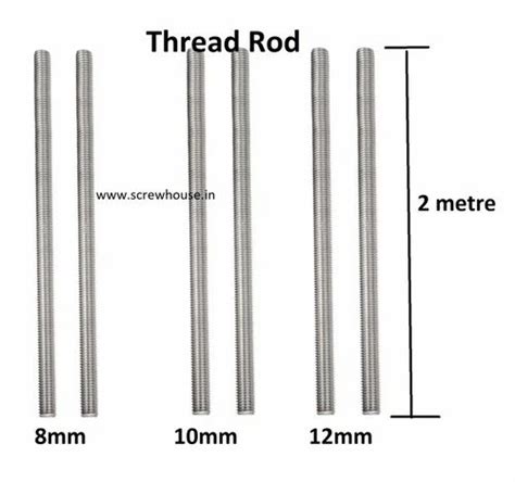 Threaded Rod Ms Thread Rod Manufacturer From New Delhi