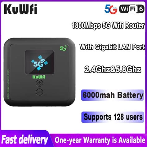 Kuwfi Routeur Wifi G Sans Fil Bande Pour Touristes Mini Point D Acc S