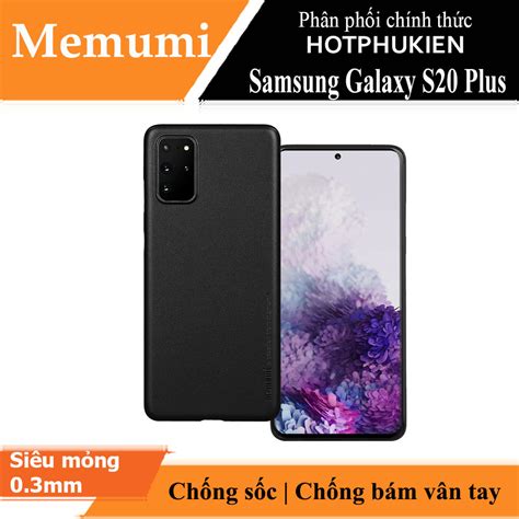 Ốp Lưng Nhám Siêu Mỏng 0 3mm Cho Samsung Galaxy S20 Plus Hiệu Memumi