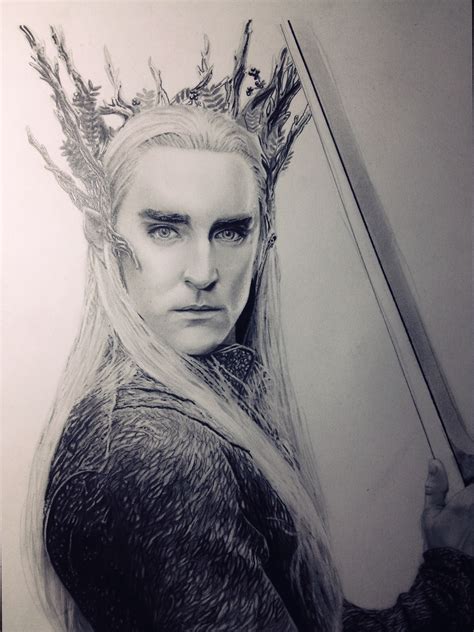 Thranduil I love LOTR and The Hobbit movies! So why not try drawing ...