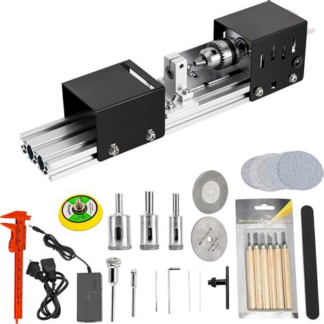 Amazon Mini Lathe Beads Polisher Machine 12V 24VDC 96W DIY C N C