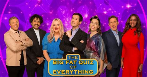 Who Is On The Big Fat Quiz Of Everything Tonight Metro News