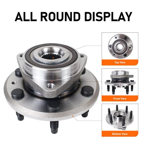 Macel Wheel Bearing And Hub Assembly Front Rear For Buick