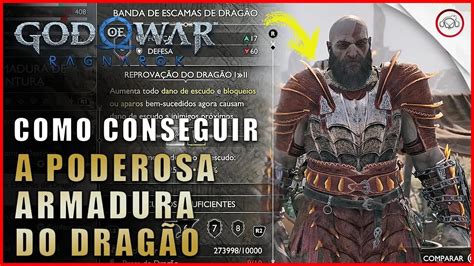 God Of War Ragnarok Como Conseguir A Poderosa Armadura Do Drag O