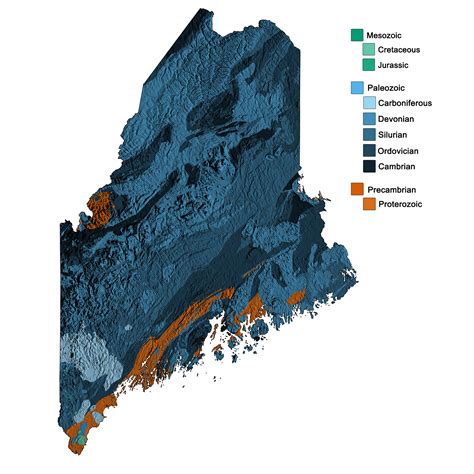 Geologic And Topographic Maps Of The Northeastern United States — Earth