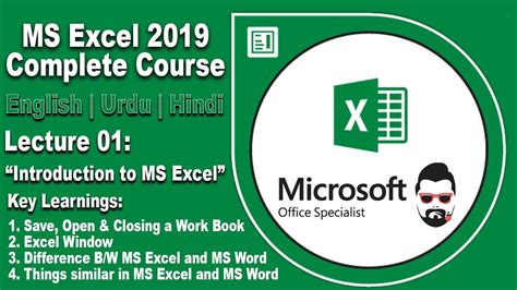 Microsoft Excel Tutorial For Beginners Microsoft Excel Tutorial