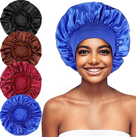 Amazon Silk Bonnet For Sleeping Pcs Hair Wrap Sleeping Satin