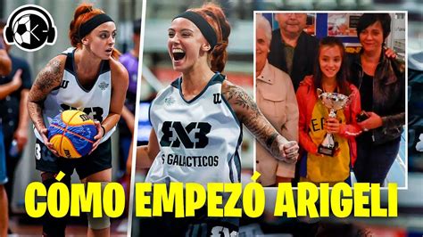 EL INICIO DE ARIGELI EN EL BALONCESTO HORA GALACTIKA YouTube