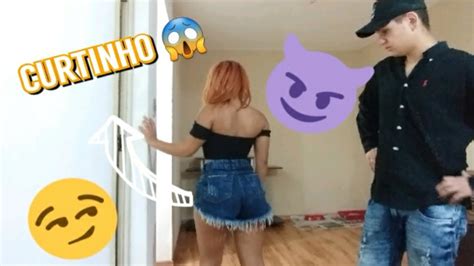 TROLEI MEU NAMORADO USANDO SHORTINHO CURTO YouTube