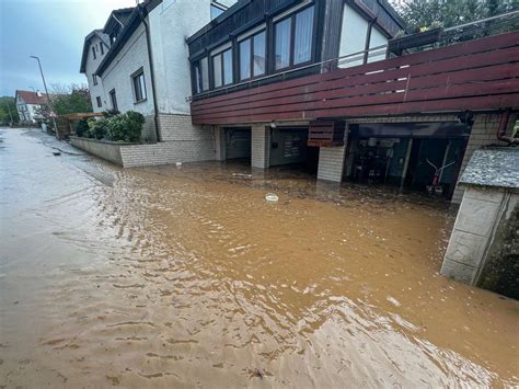 Unwetter Starkregen Im Landkreis Bamberg F Hrt Zu Berfluteten Stra En