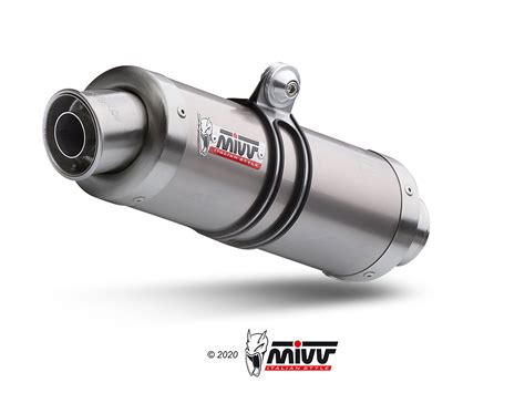 Mivv Full System 1x1 Gp Titanium Standard Exhaust For Yamaha Yzf R125