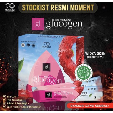 Jual Minuman Kolagen Moment Glucogen Isi Sachet Asli Shopee