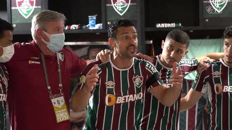 Em vídeo de bastidores Fred mexe Nino faz discurso inflamado e